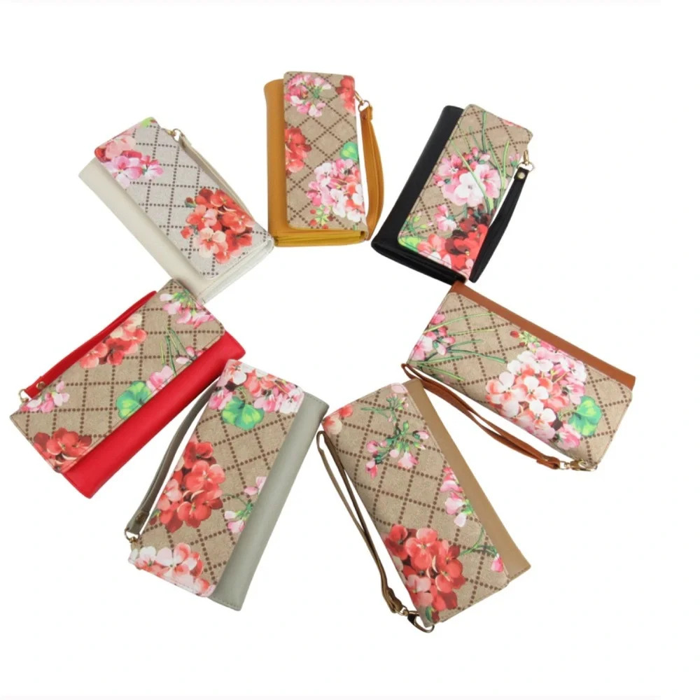 AR NY FLORAL PRINT WALLET